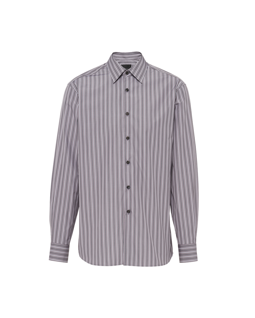 Prada Bomull Shirt Iron Gray | 306-TXHGAD