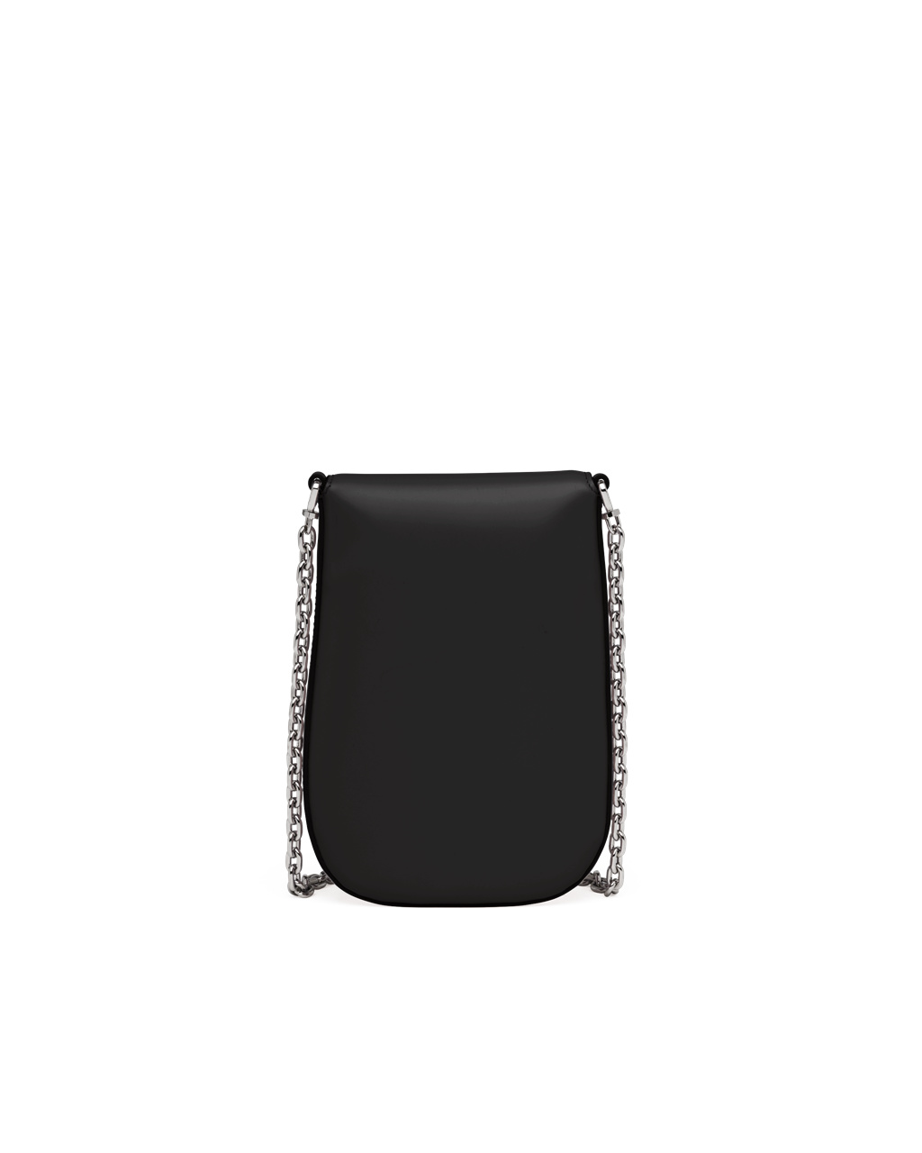 Prada Brushed Lær Mini-bag Svarte | 056-UEMIWV