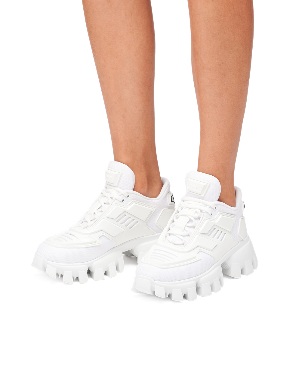 Prada Cloudbust Thunder Sneakers Hvite | XWSLDT709