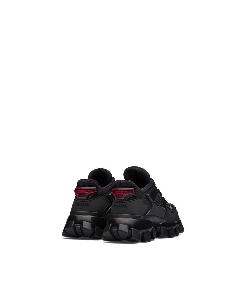 Prada Cloudbust Thunder Sneakers Svarte | MYUQNT194