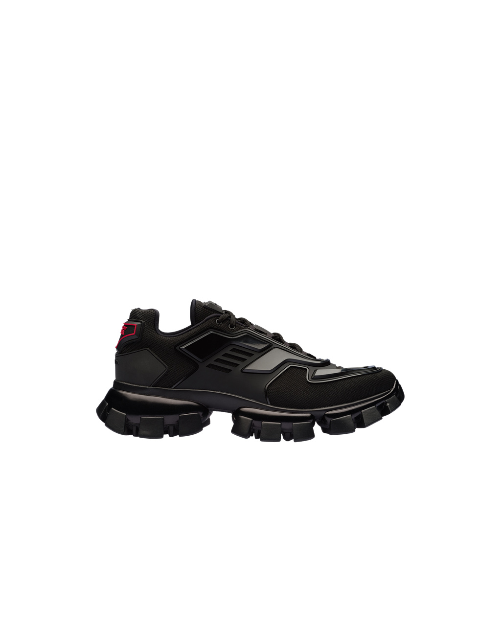 Prada Cloudbust Thunder Technical Fabric Sneakers Svarte | MGICRJ279