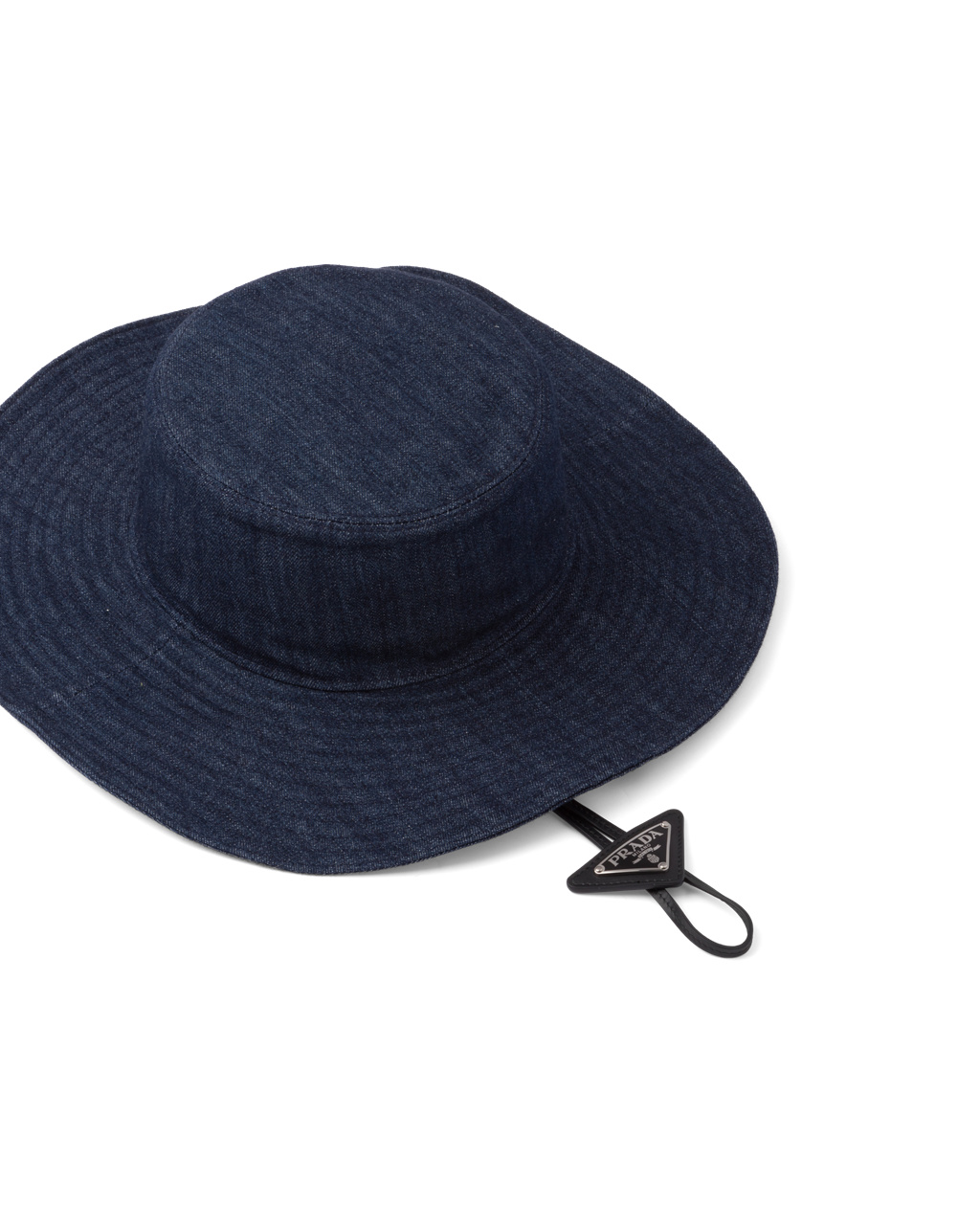 Prada Denim Hat Marineblå | 621-IOKJUL