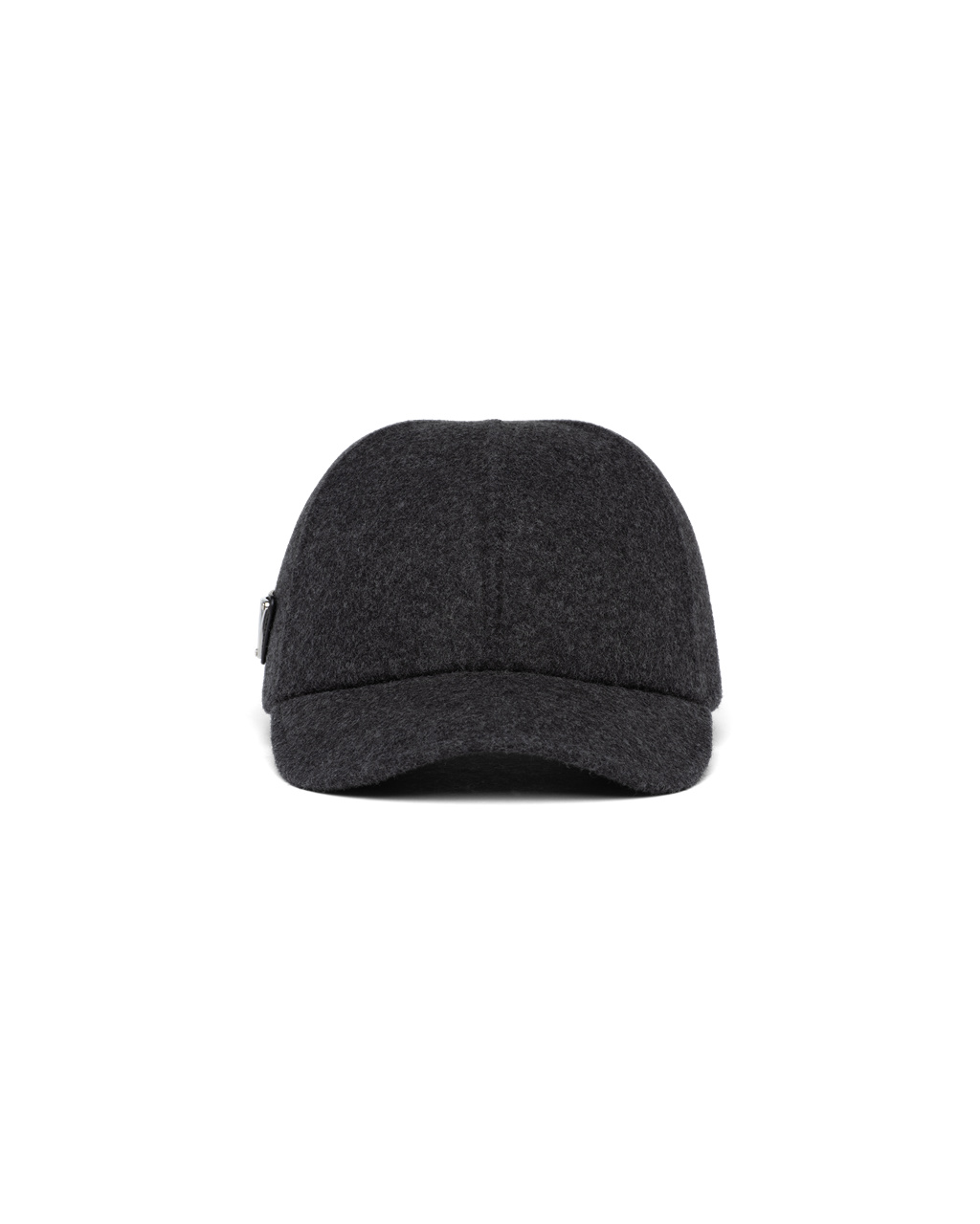 Prada Felt Baseball Cap Anthracite Gray | 831-UMBDRL