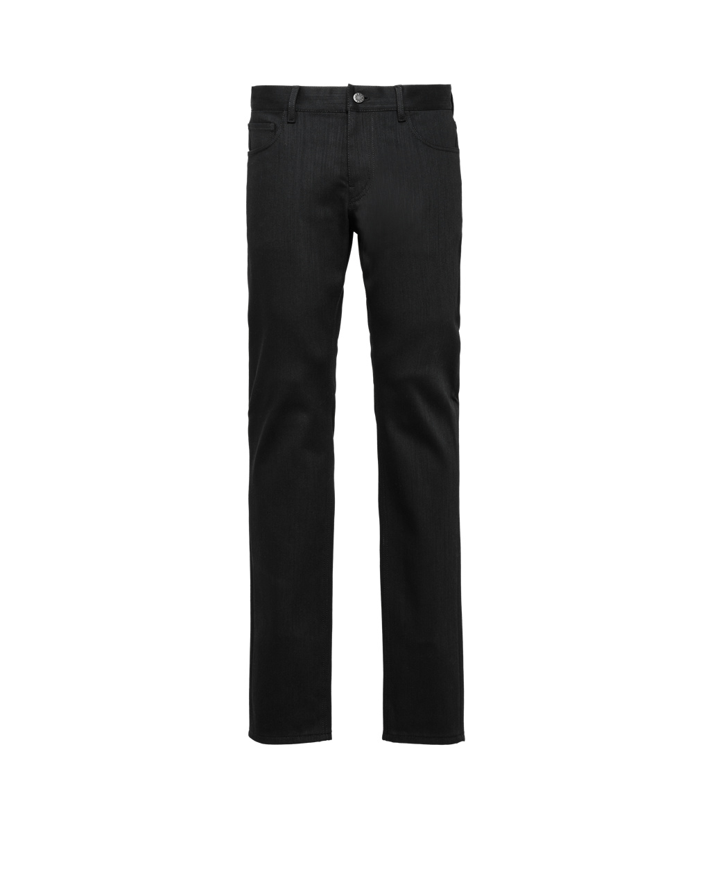 Prada Five-pocket Stretch-denim Trousers Svarte | LOIFNQ102