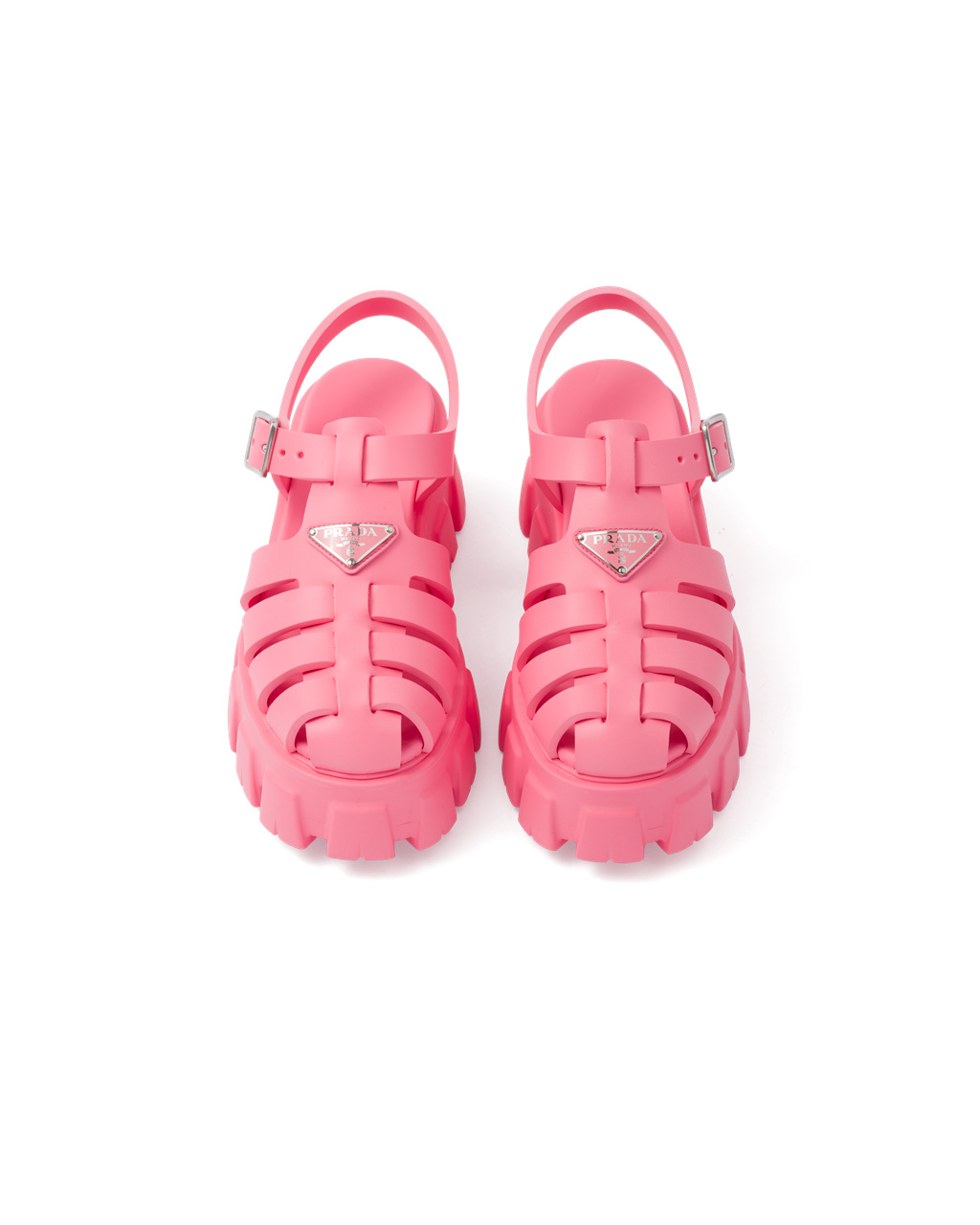 Prada Foam Rubber Sandals Rosa | 975-EWFLMV