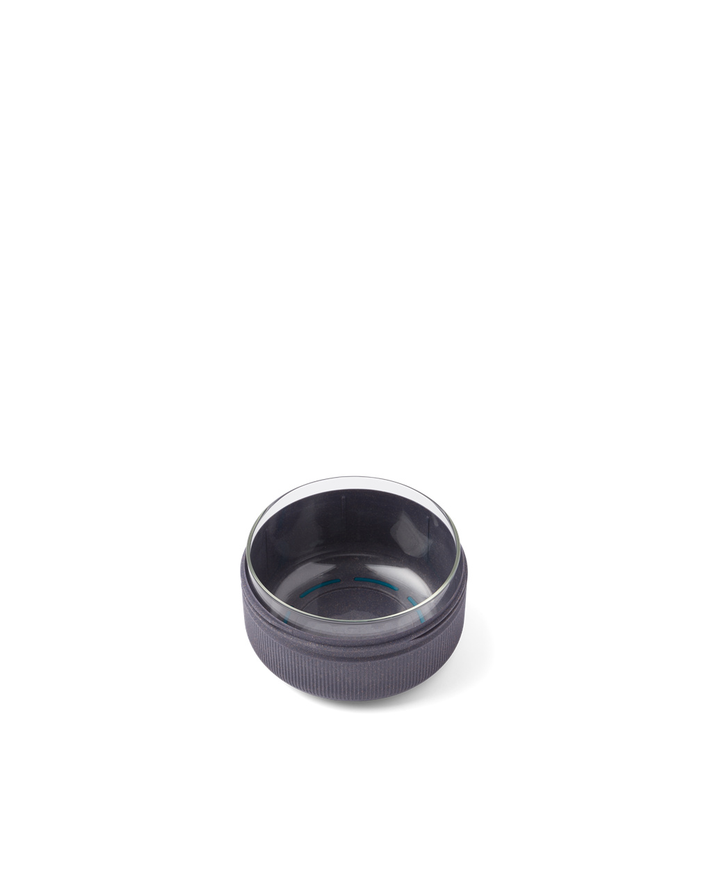 Prada Glass Lunch Bowl, 750 Ml Steel Gray | MRLNKV406