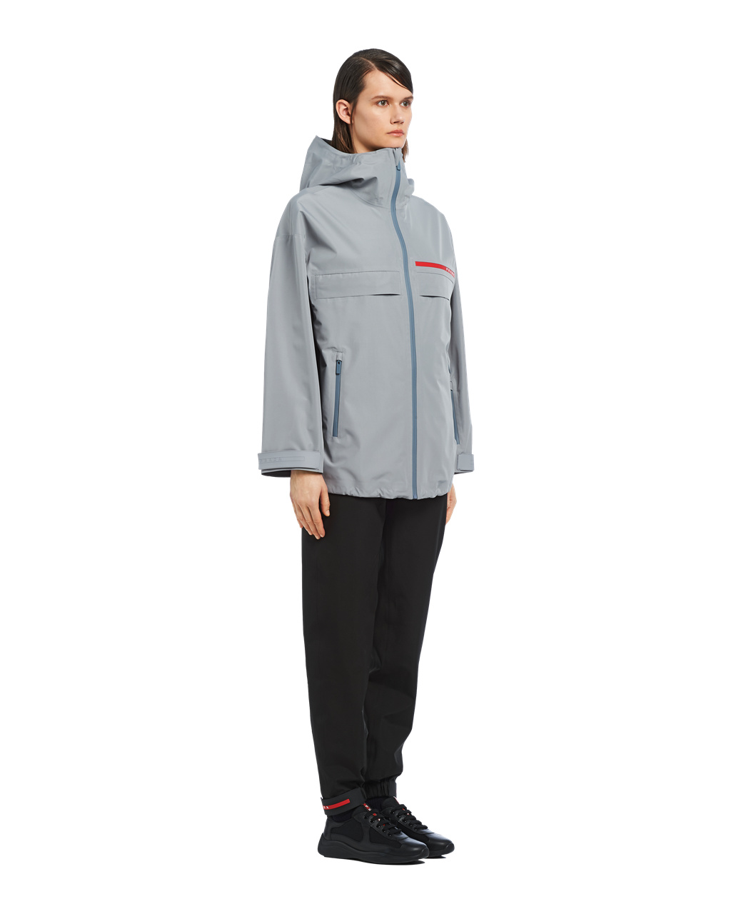 Prada Gore-tex Pro Jacket Aluminum | 728-JGEDCR