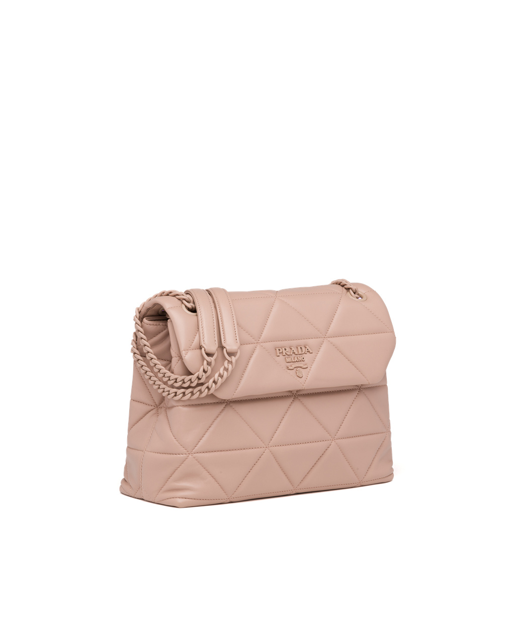 Prada Large Nappa Lær Prada Spectrum Bag Beige | 587-XNTOZB