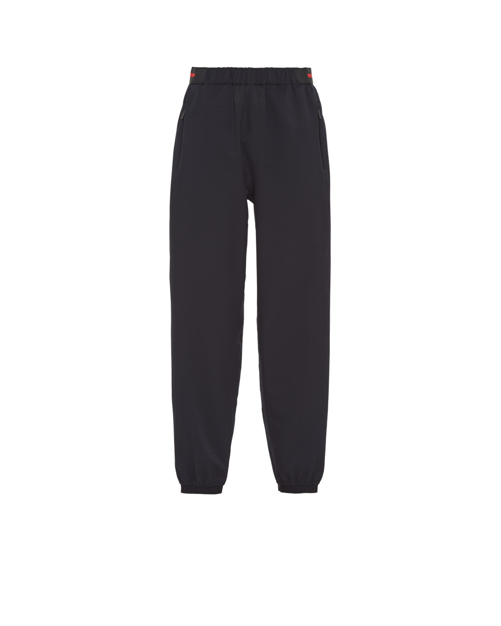 Prada Light Bi-stretch Brede-leg Pants Svarte | 706-MQIBYG