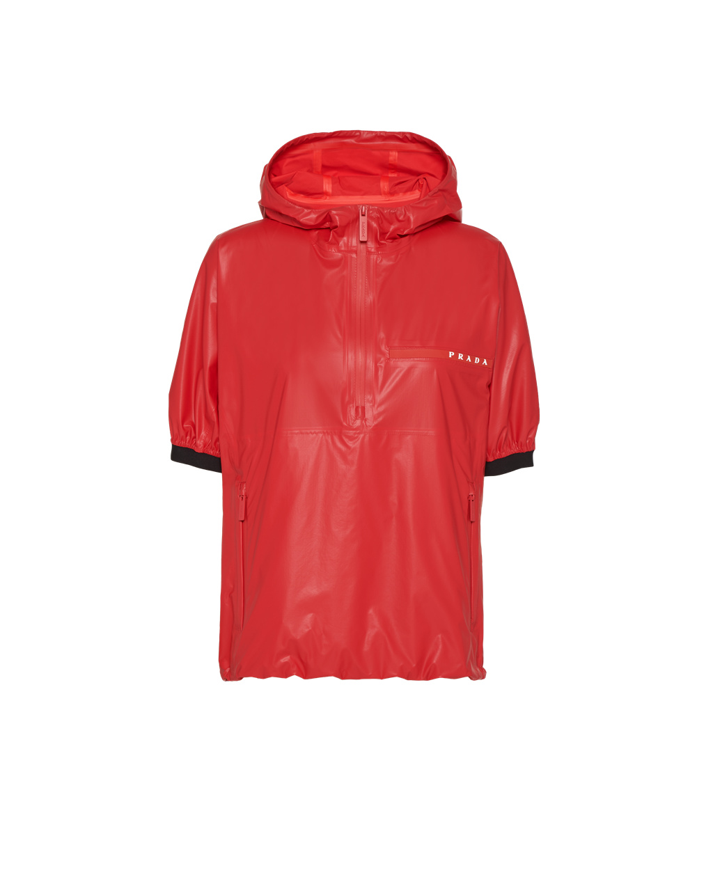 Prada Light Nylon Anorak Rød | FWGDXB487