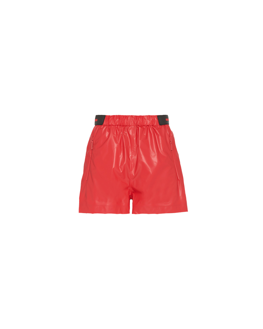 Prada Light Nylon Shorts Rød | 820-BFZTQR