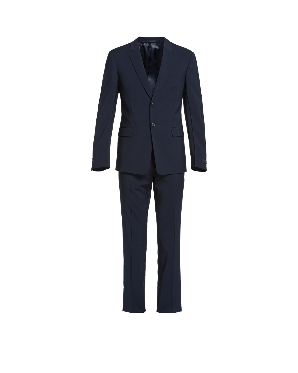 Prada Light Stretch Wool Suit Marineblå | PIYNXR017