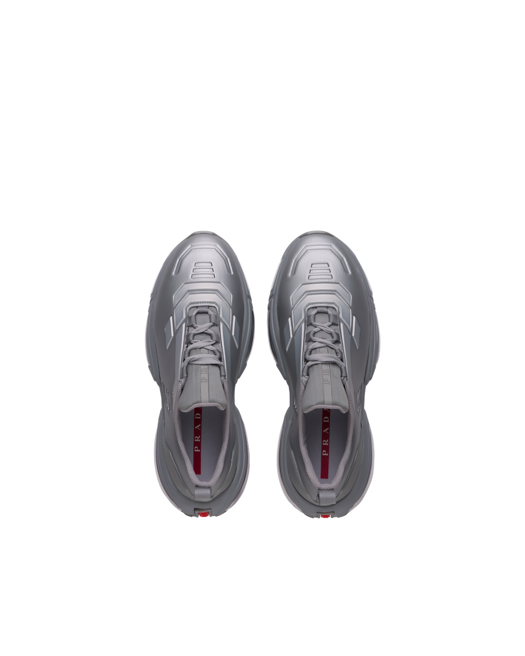 Prada Linea Rossa Collision 19 Lr Sneakers Steel Gray | FVEUJH185