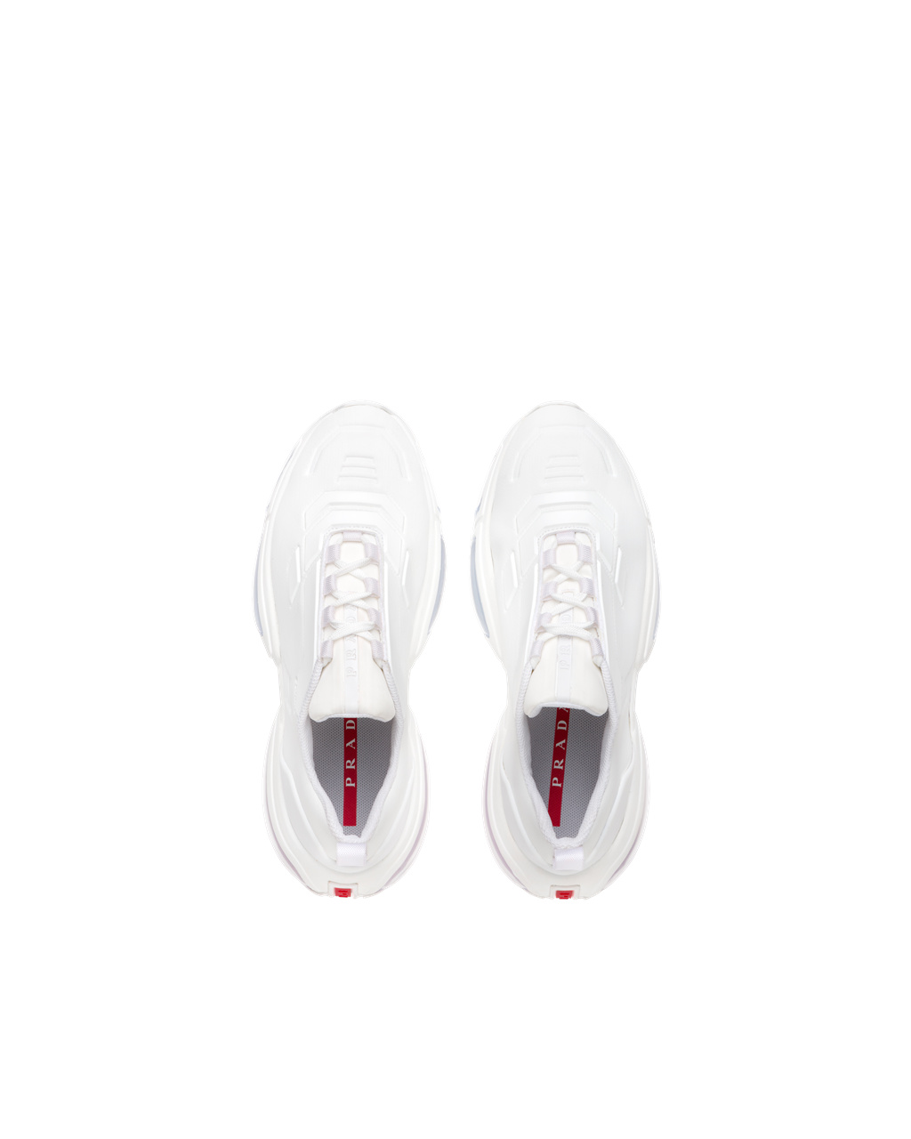 Prada Linea Rossa Collision 19 Lr Sneakers Hvite | GNBUIC731