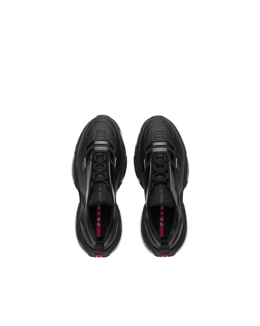 Prada Linea Rossa Collision 19 Lr Sneakers Svarte | RVKYZC314