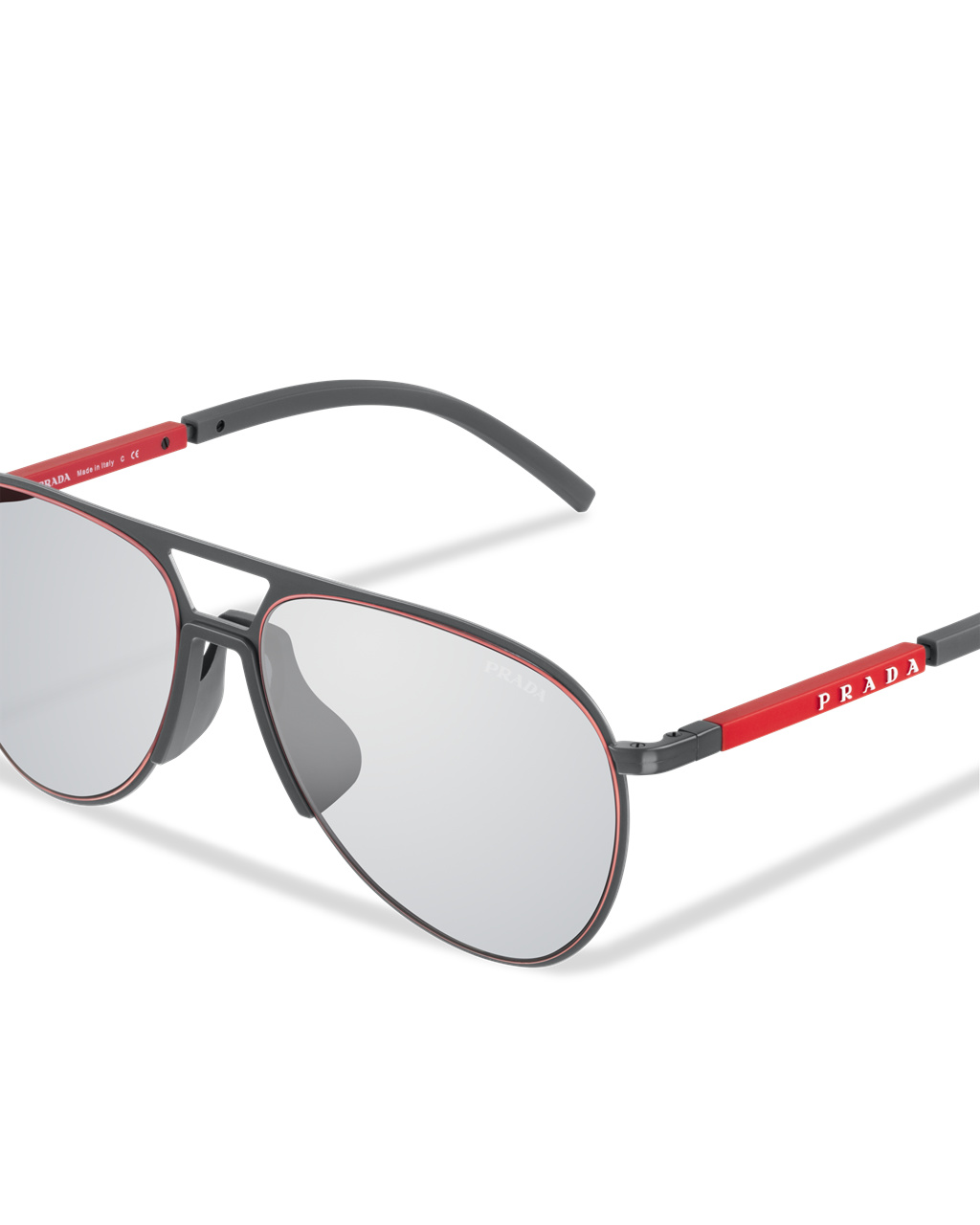 Prada Linea Rossa Eyewear Kolleksjoner Sunglasses Svarte | DMJNYL704