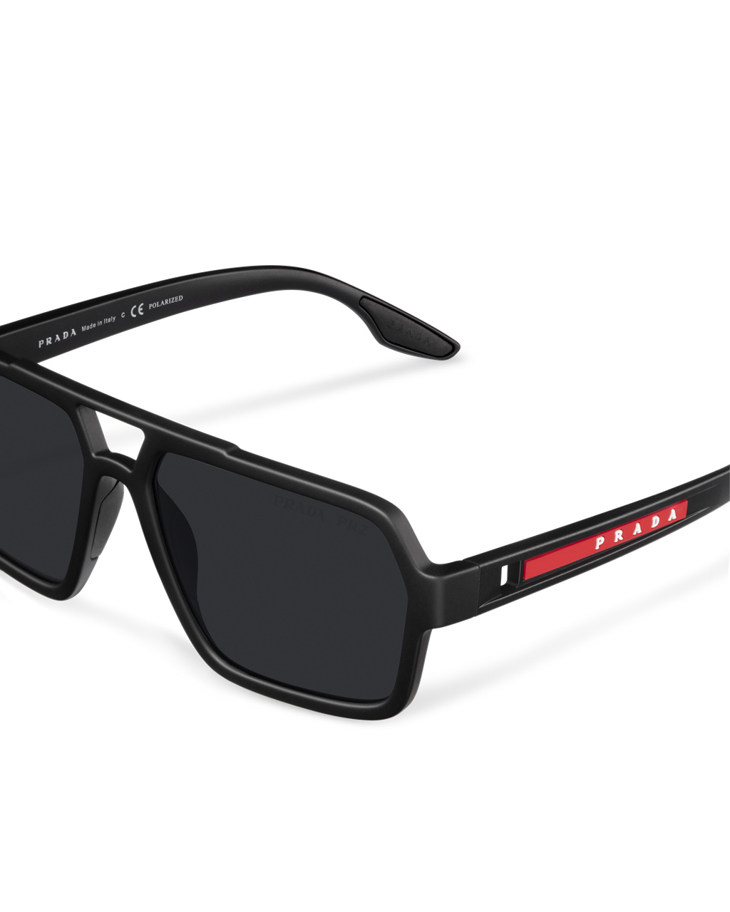 Prada Linea Rossa Eyewear Kolleksjoner Sunglasses Svarte | WTOIUQ470