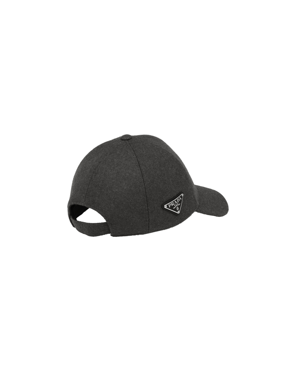 Prada Loden Baseball Cap Anthracite Gray | 798-RKVGAN