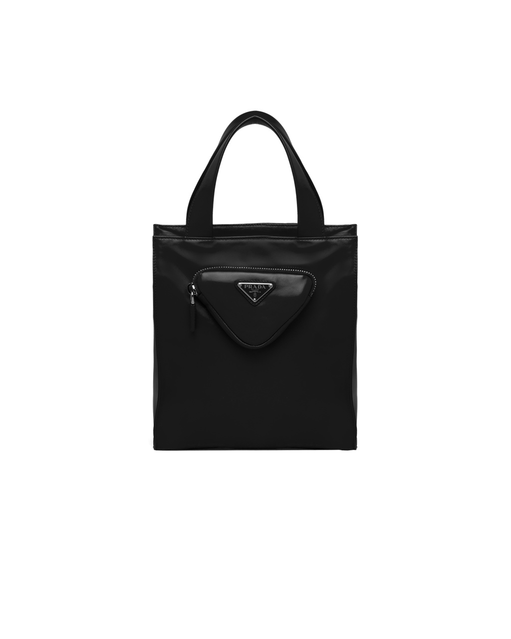 Prada Nappa Lær Tote Bag Svarte | ZWINFX076