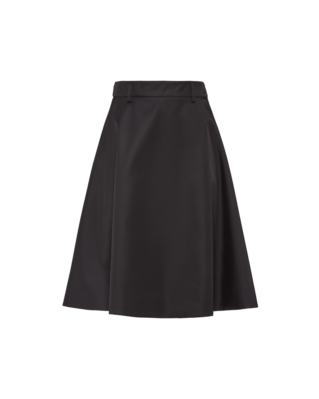 Prada Nylon Gabardine Skirt Svarte | DCMRTS605