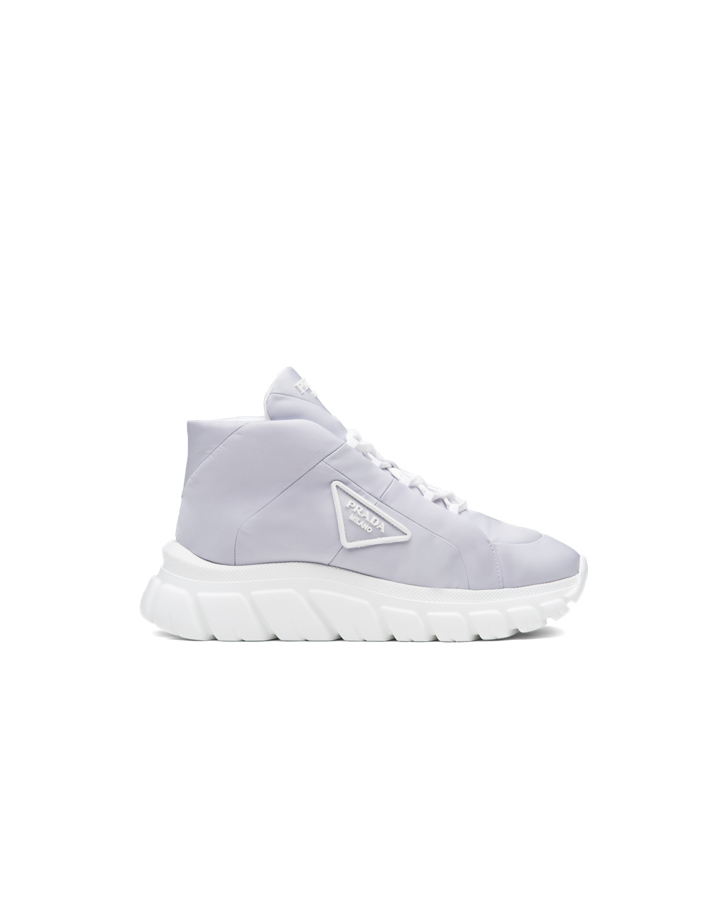 Prada Nylon Gabardine Sneakers Blå | SZECRL487