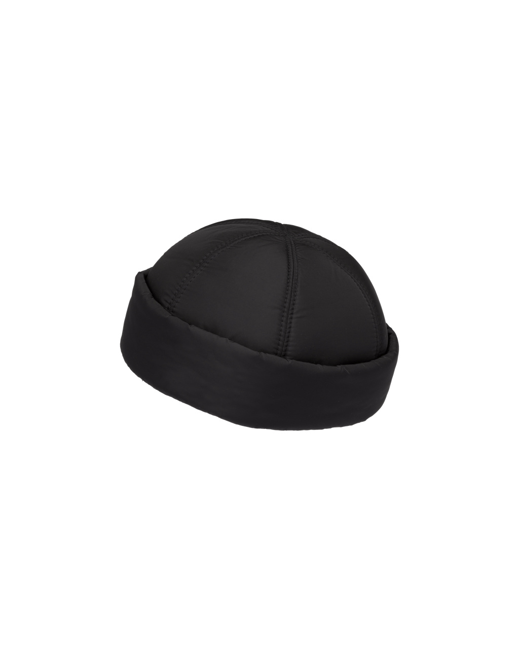 Prada Nylon Hat Svarte | 902-ENYWTK