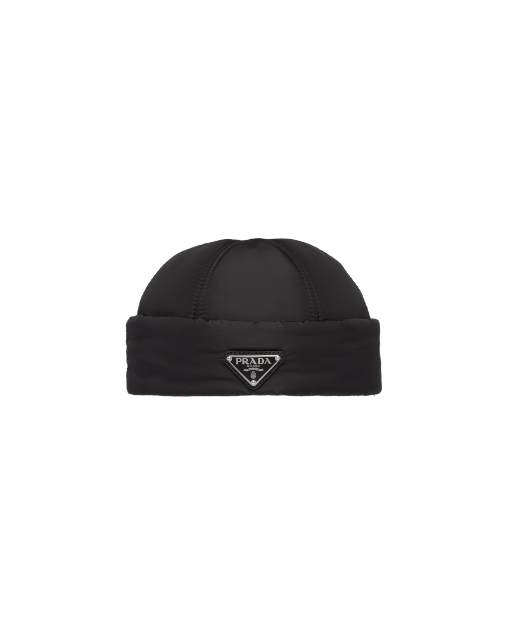 Prada Nylon Hat Svarte | 902-ENYWTK