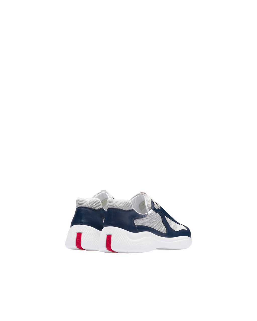 Prada Prada America's Cup Sneakers Blå Sølv | ILUQYR934