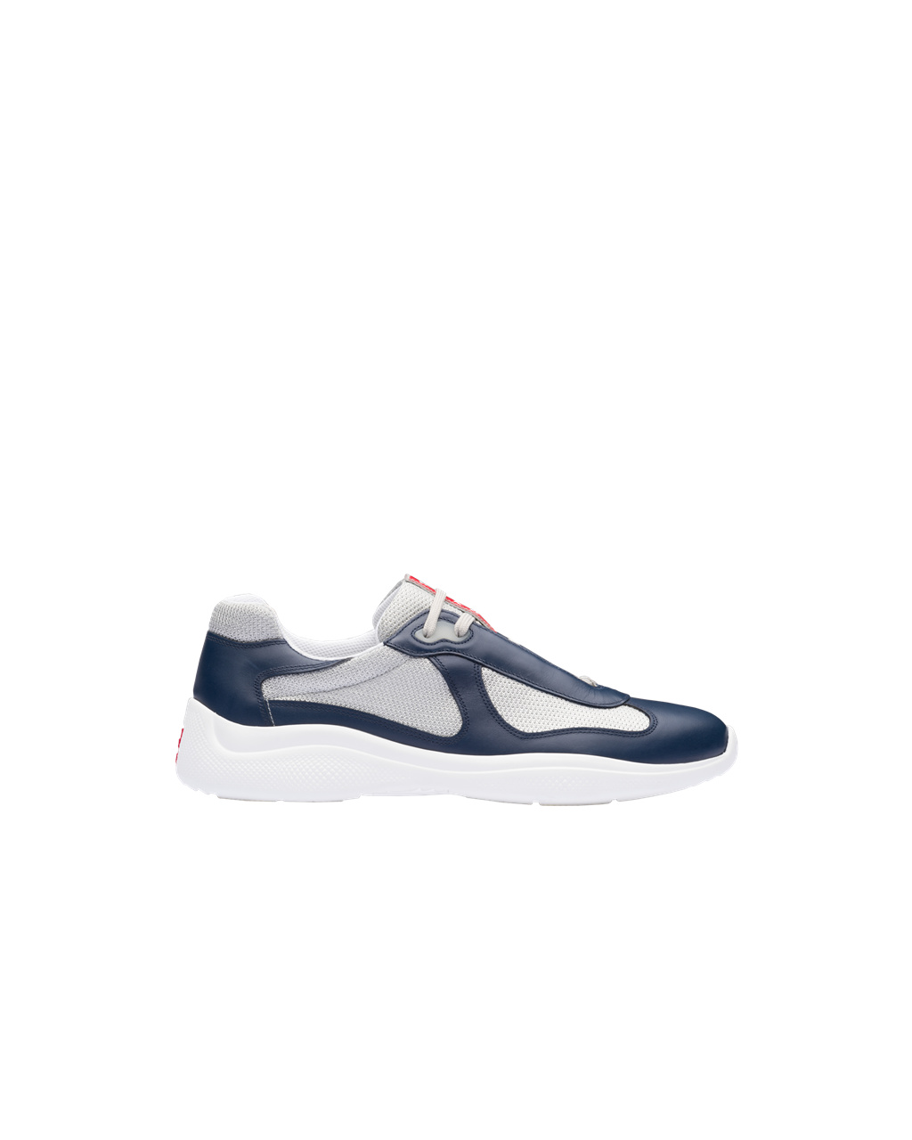 Prada Prada America\'s Cup Sneakers Blå Sølv | ILUQYR934