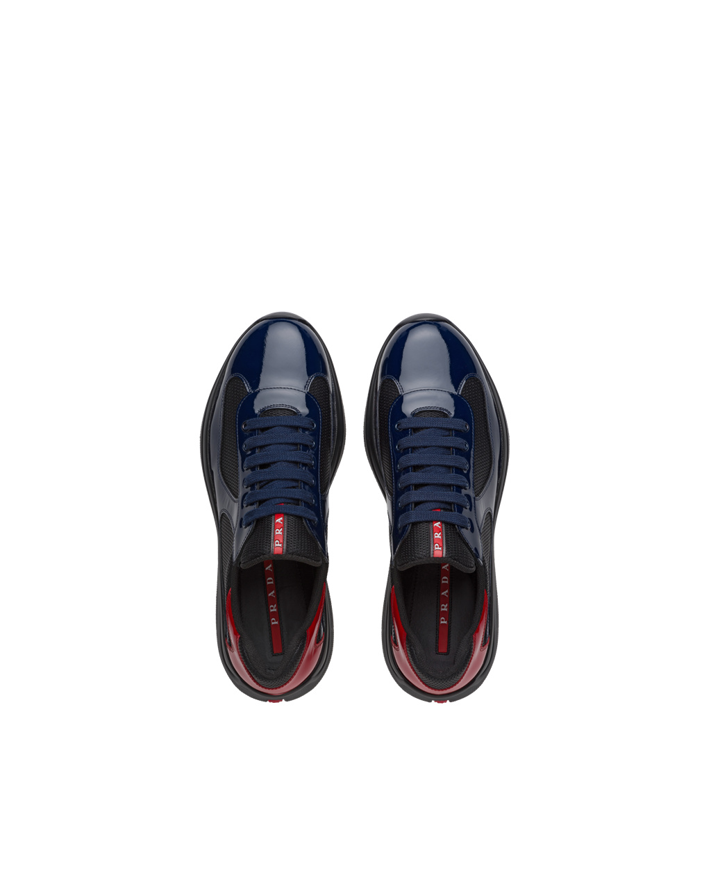 Prada Prada America's Cup Sneakers Kongeblå Blå Rød | LZUPEH280