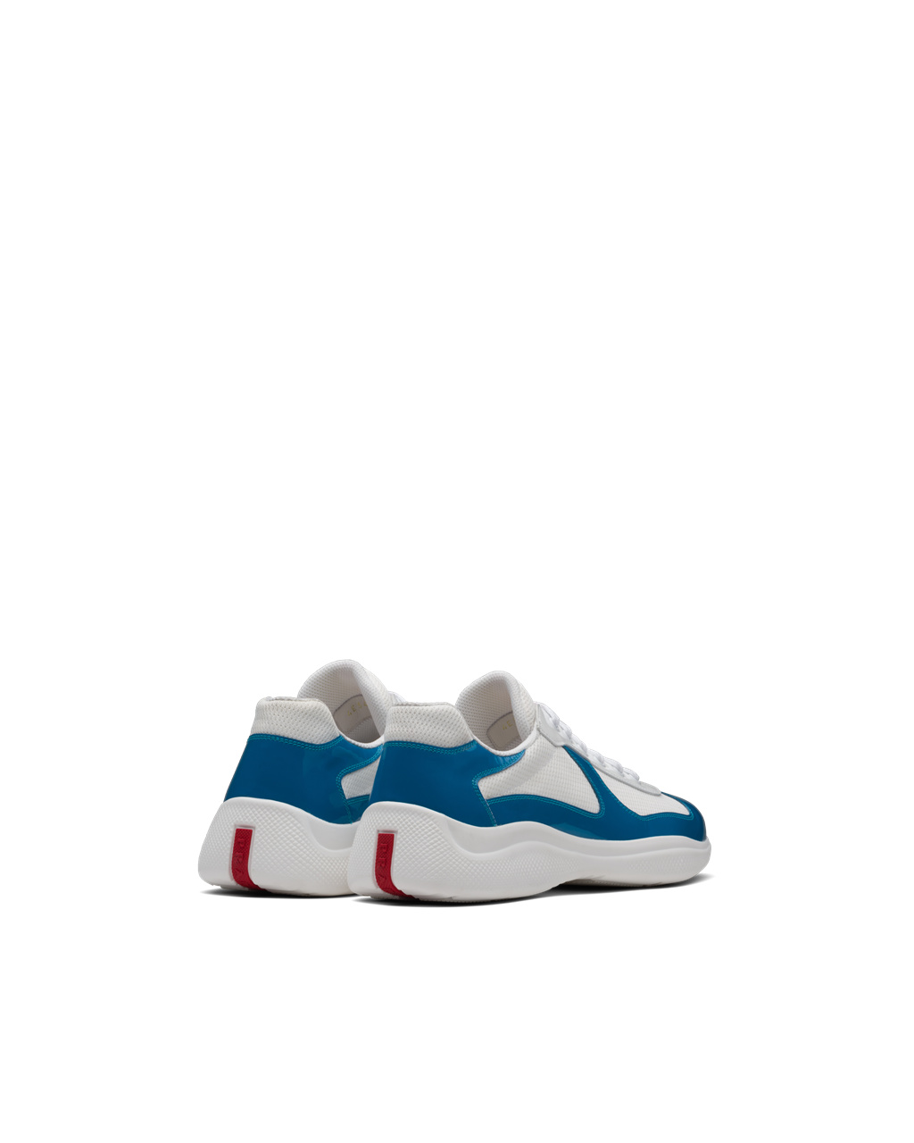 Prada Prada America's Cup Sneakers Lyse Blå Hvite | EPMRCU792