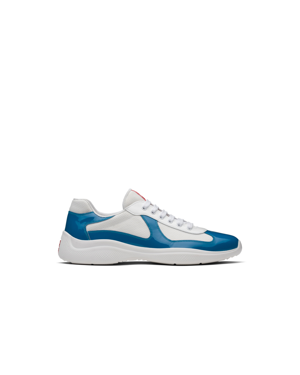 Prada Prada America\'s Cup Sneakers Lyse Blå Hvite | EPMRCU792