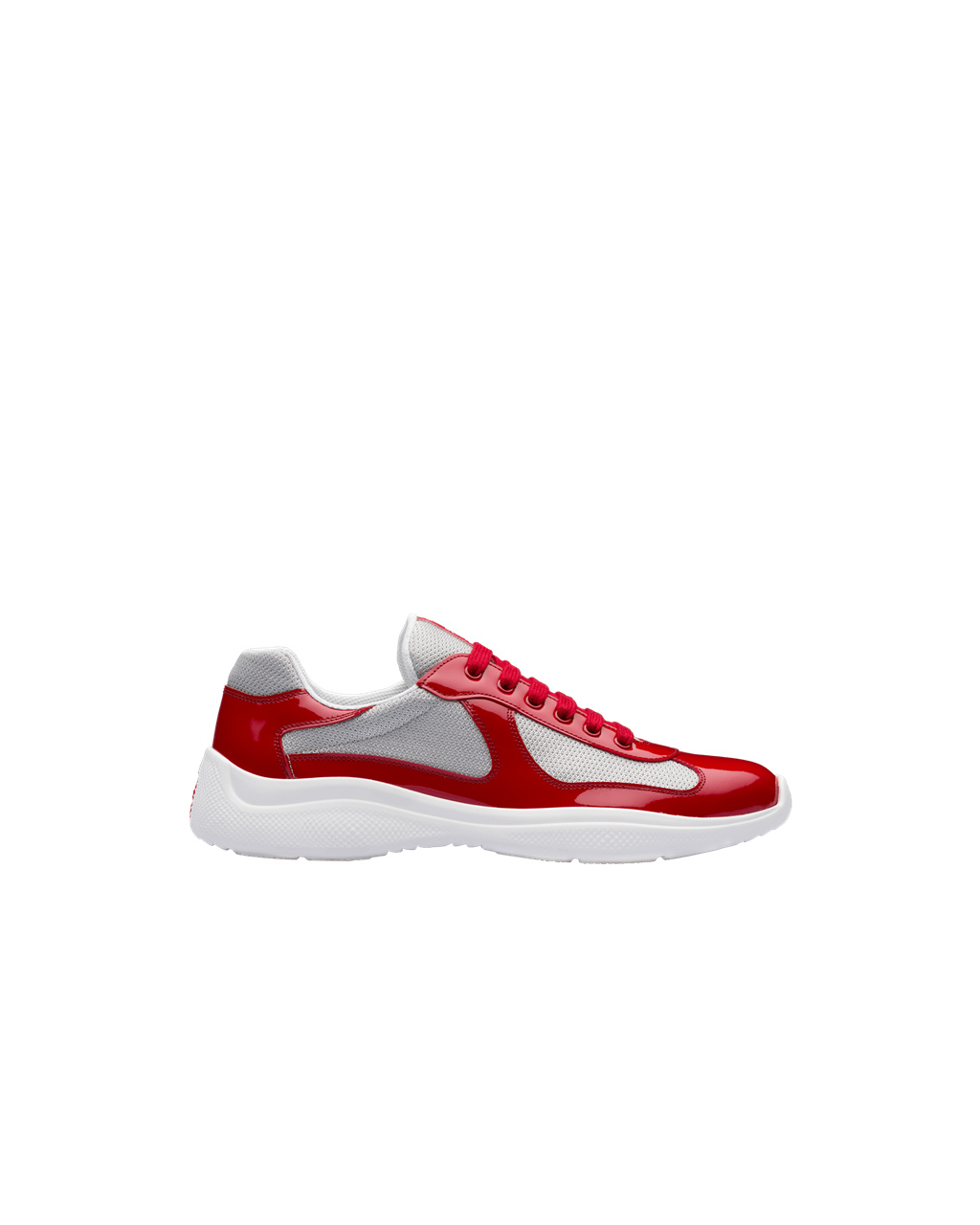 Prada Prada America\'s Cup Sneakers Rød Sølv | SWOXBU709