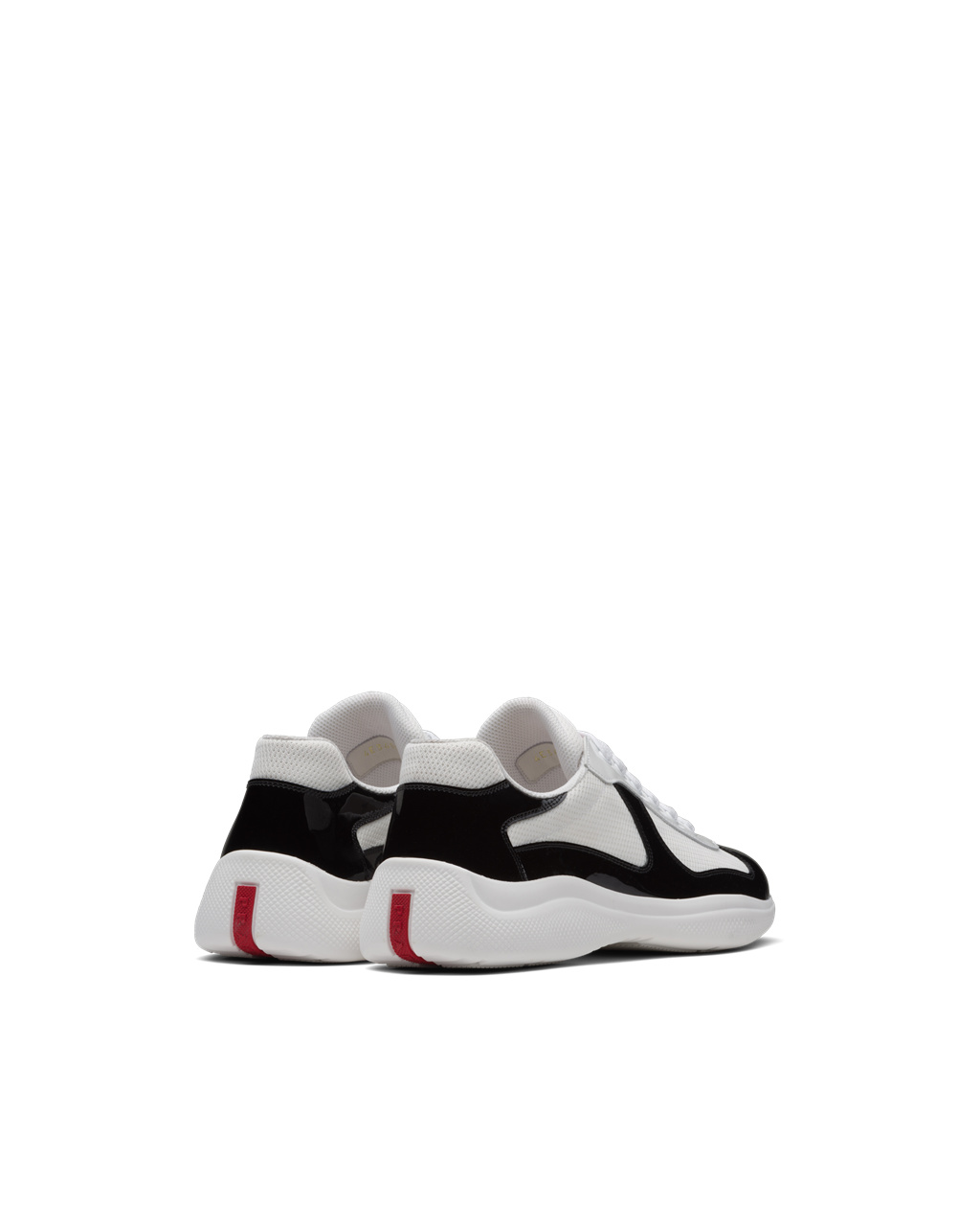 Prada Prada America's Cup Sneakers Svarte Hvite | KDBIOW867