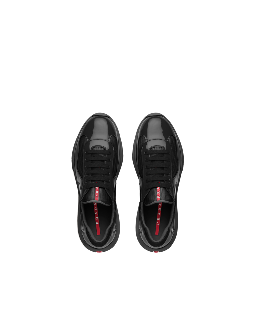 Prada Prada America's Cup Sneakers Svarte | MRGCXB589