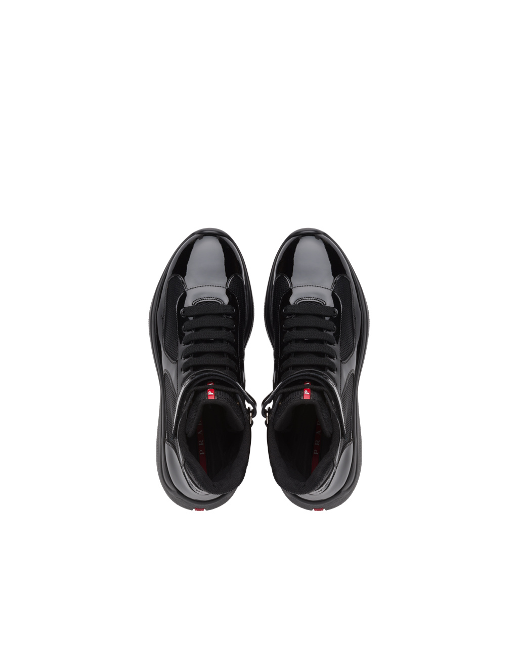 Prada Prada America’s Cup High-top Sneakers Svarte | UTRXLO839