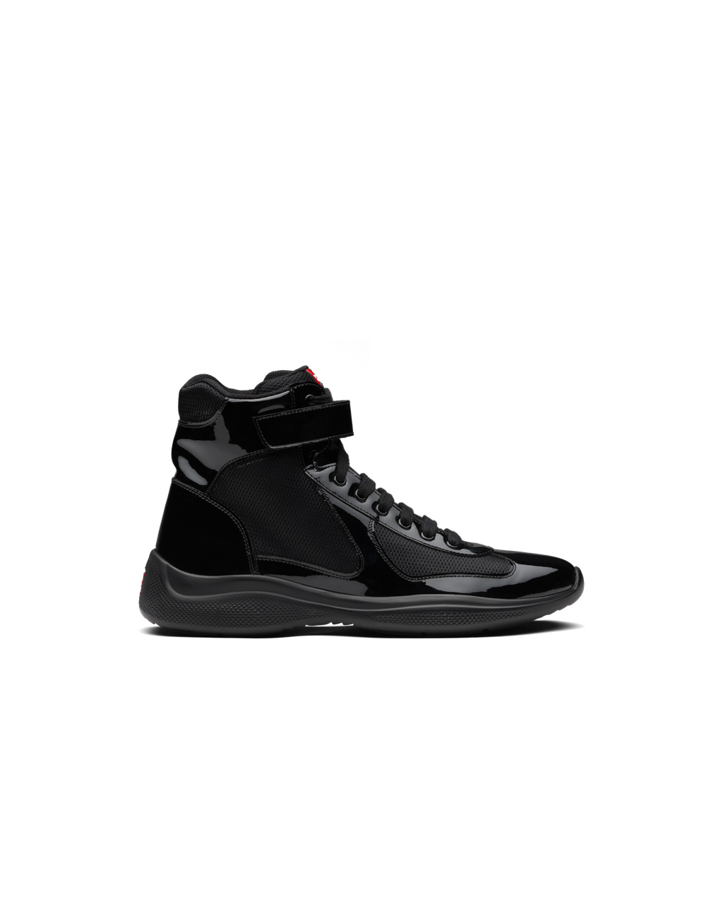 Prada Prada America’s Cup High-top Sneakers Svarte | UTRXLO839