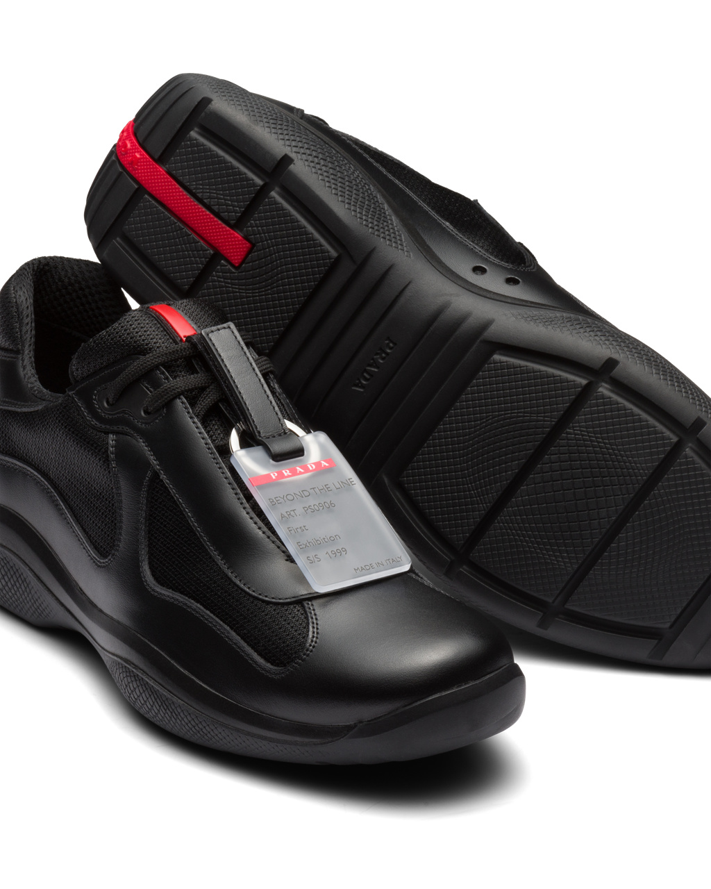 Prada Prada America’s Cup Original Sneakers Svarte | BYFAON709