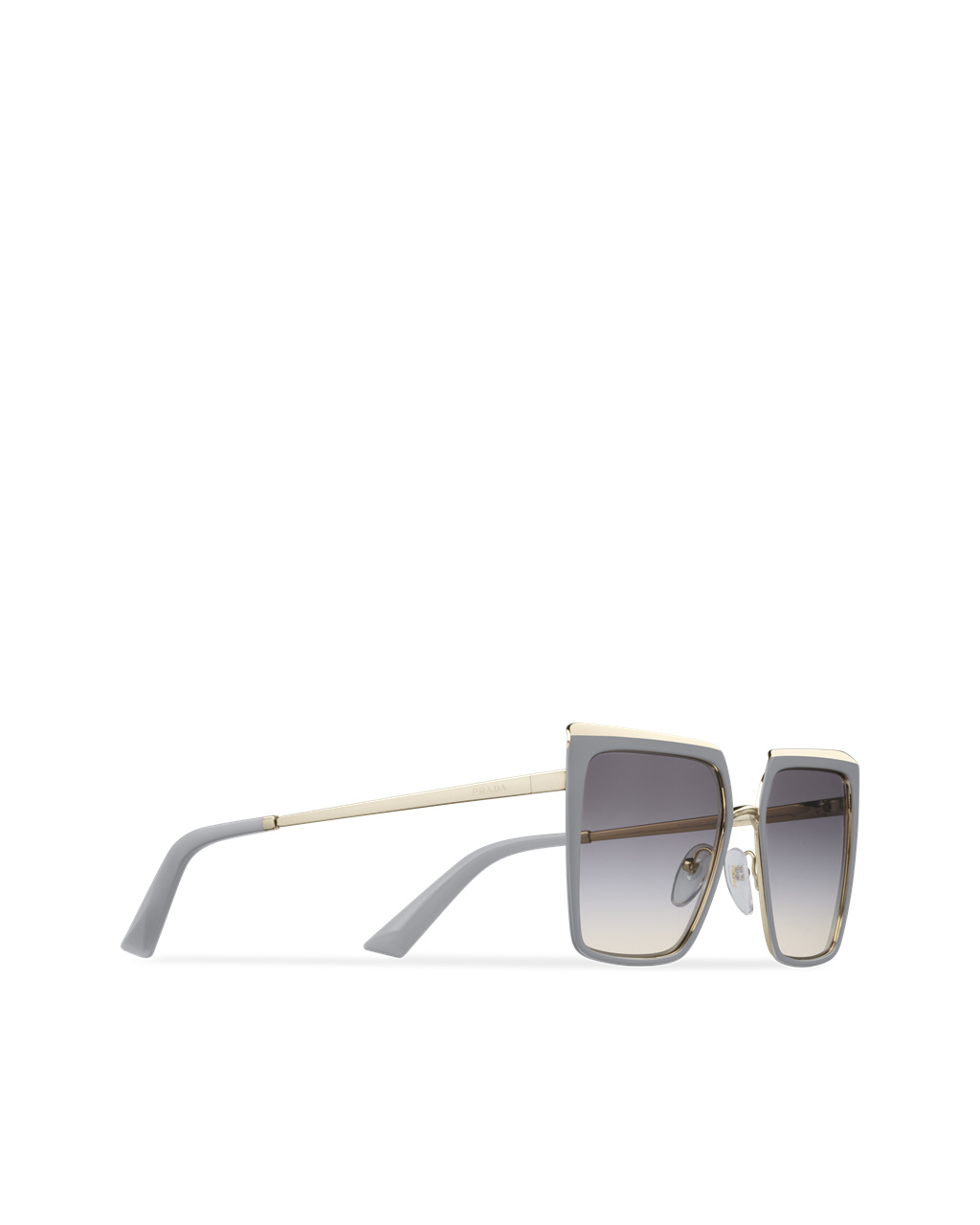 Prada Prada Cinéma Sunglasses Squared Lyse Blå | UDXEYI963