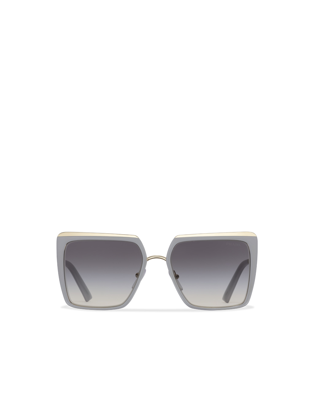 Prada Prada Cinéma Sunglasses Squared Lyse Blå | UDXEYI963