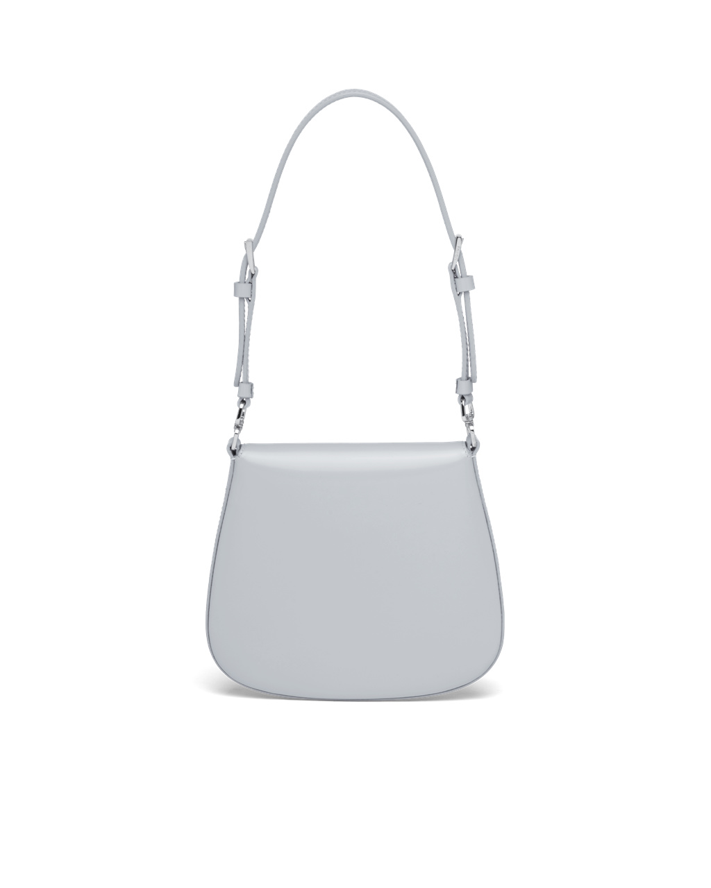 Prada Prada Cleo Brushed Lær Mini Bag Blå | 205-REFOJM