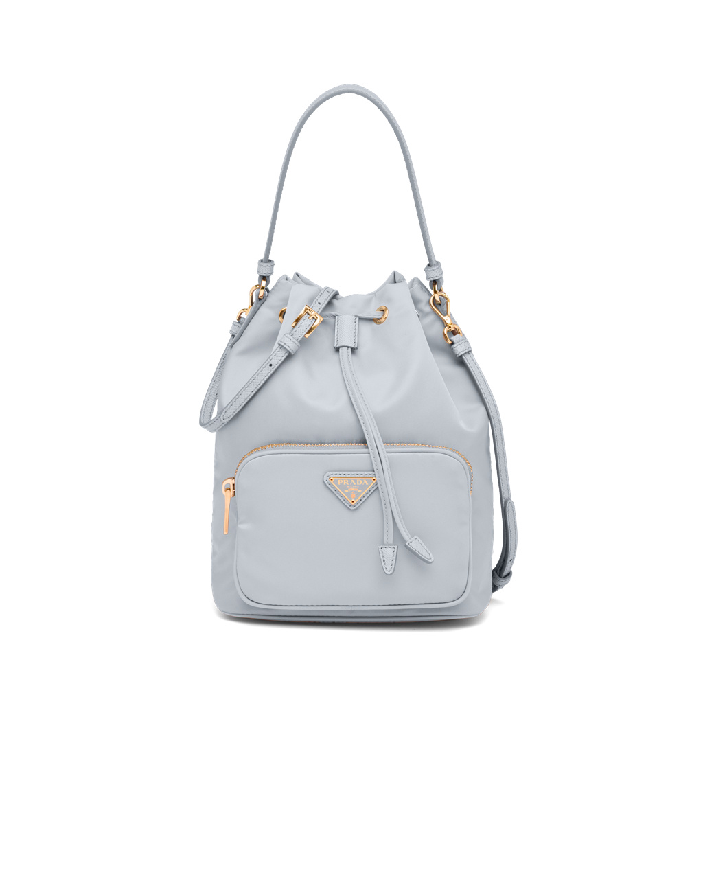 Prada Prada Duet Re-nylon Bucket Shoulder Bag Blå | 851-DPCKMS