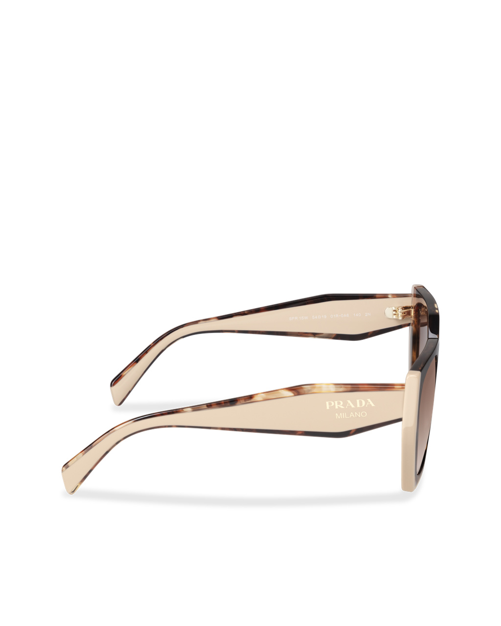 Prada Prada Eyewear Kolleksjoner Sunglasses Squared Mørke Brune | DLGHYV109