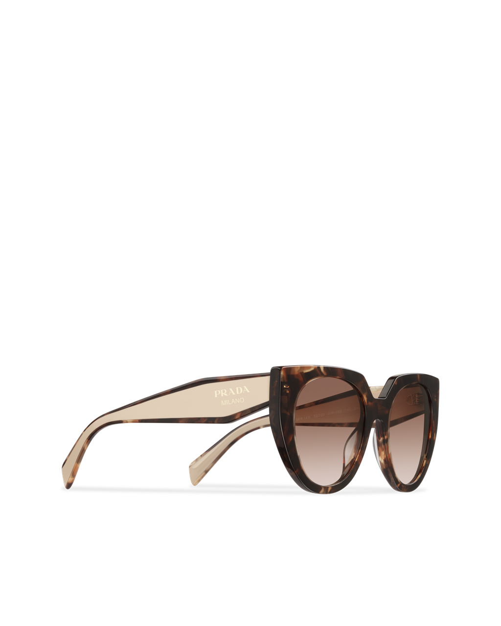 Prada Prada Eyewear Kolleksjoner Sunglasses Cat-eye Mørke Brune | WNMRCY849