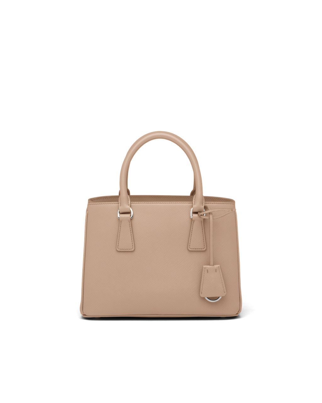 Prada Prada Galleria Saffiano Lær Mini Bag Beige | JZUHFI096