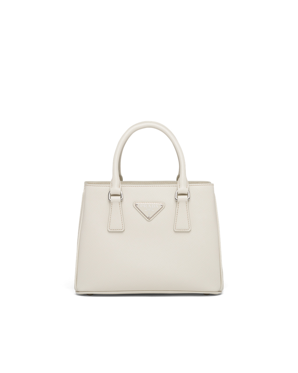 Prada Prada Galleria Saffiano Lær Mini Bag Hvite | LNHPUS780