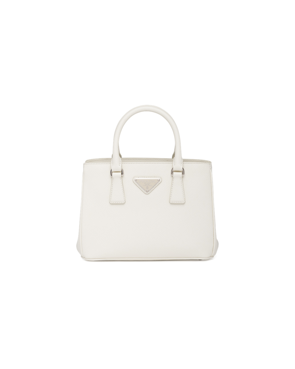 Prada Prada Galleria Saffiano Lær Mini-bag Hvite | NCAOWT520