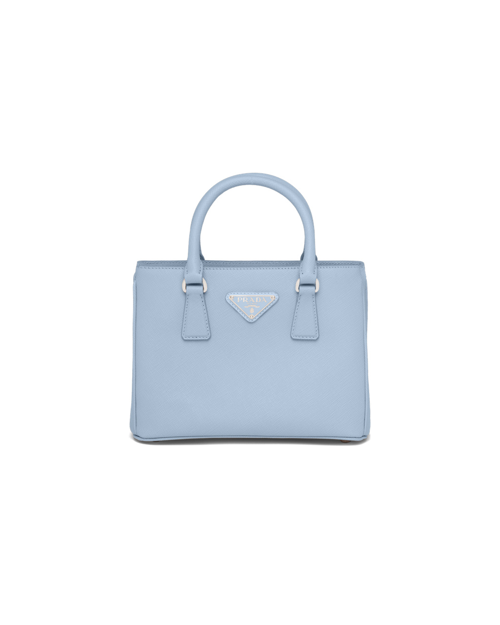 Prada Prada Galleria Saffiano Lær Mini-bag Celeste | VLCUEP601