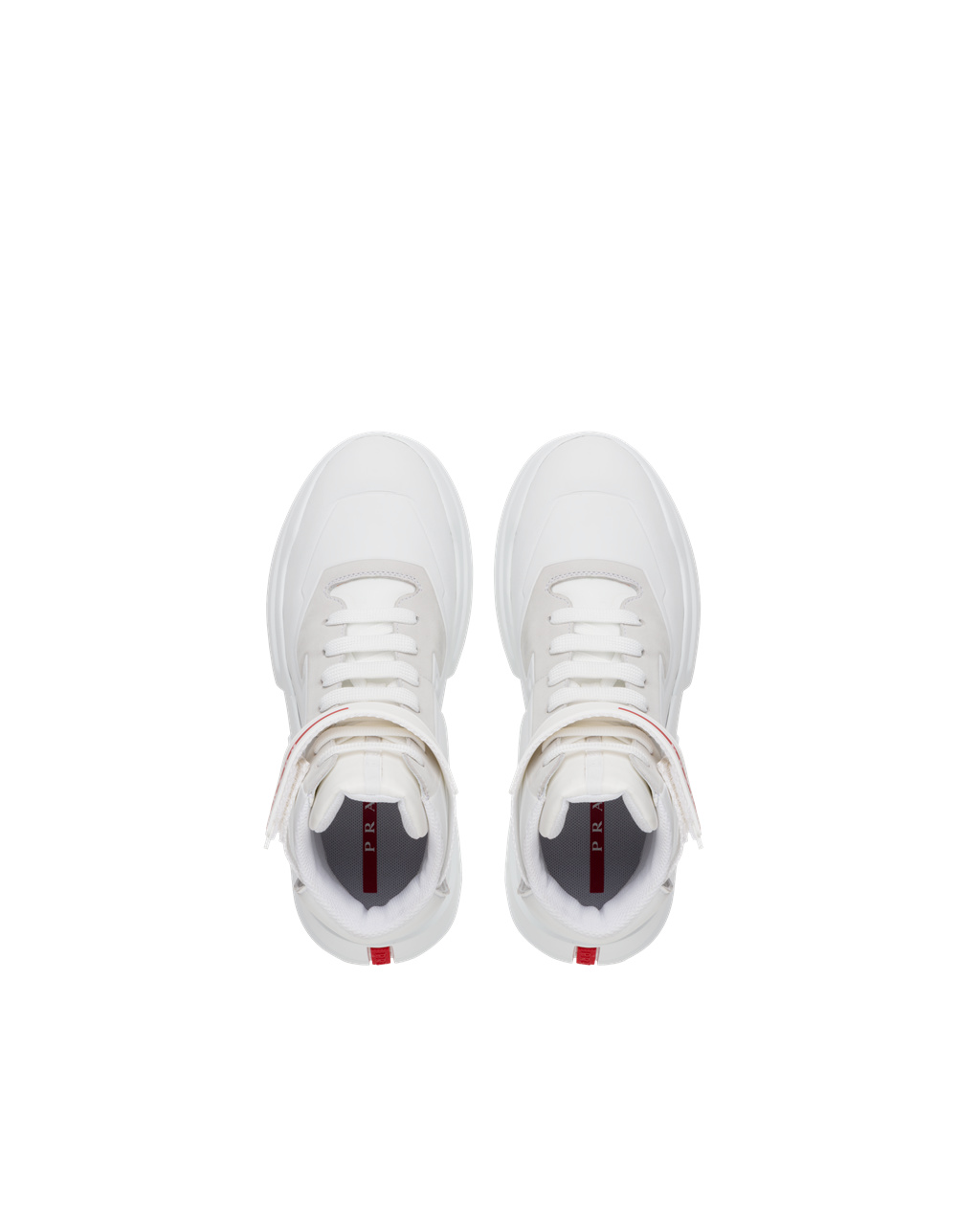 Prada Prada Polarius 19 Lr High-top Sneakers Hvite | AYTMLD148