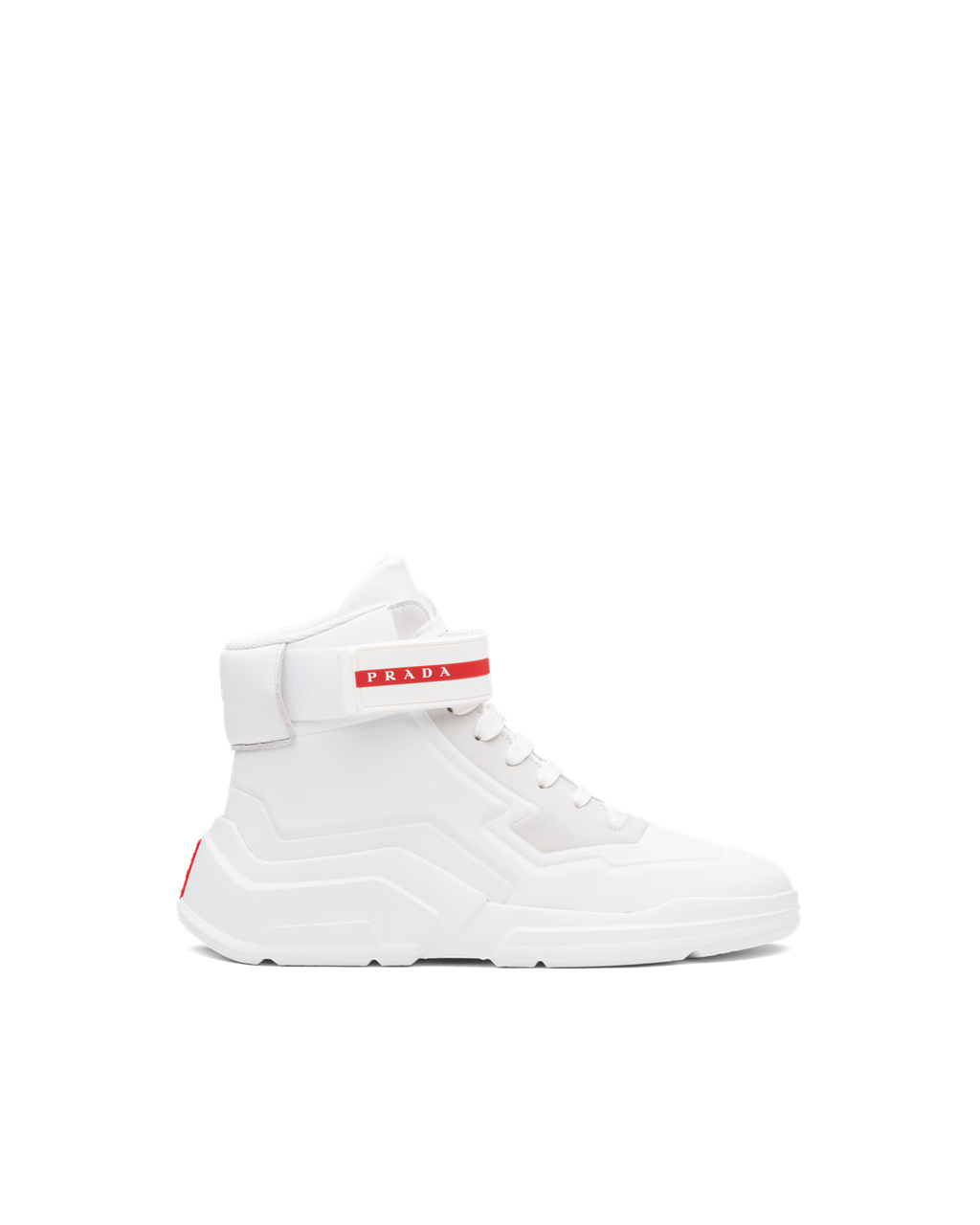 Prada Prada Polarius 19 Lr High-top Sneakers Hvite | AYTMLD148